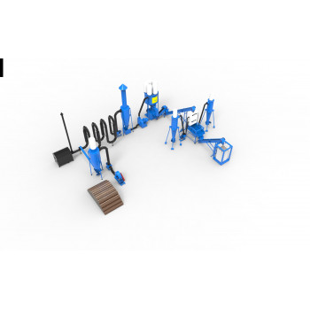 Купить Линия оборудования для производства топливных пеллет 500 кг/час , в Красноярске, от производителя ТПП «Станколес-Трейд». тел.+7 (391) 274-54-55