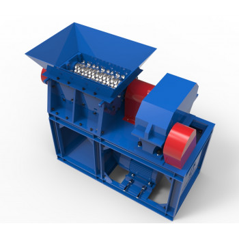 Купить Двухвальный шредер серии ДШВ-мини мод. 500 , в Красноярске, от производителя ТПП «Станколес-Трейд». тел.+7 (391) 274-54-55